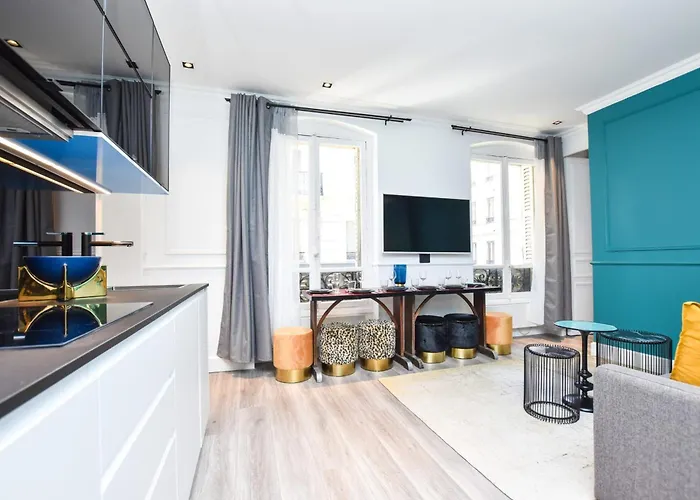 Apartamento Cozy - 2br-7p- Opera House París